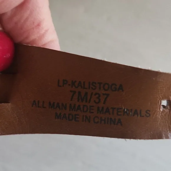 Lucky Brand wedge sandals - Picture 5 of 6